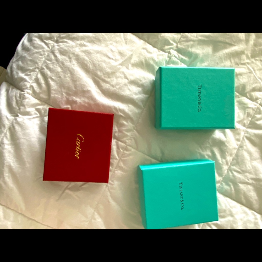 Tiffany and Cartier small box